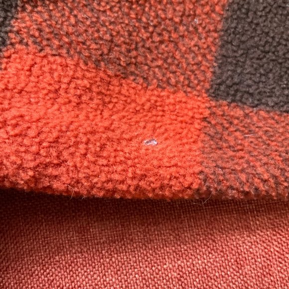 Red/Black Buffalo Plaid Fleece Jacket - Picture 3 of 4
